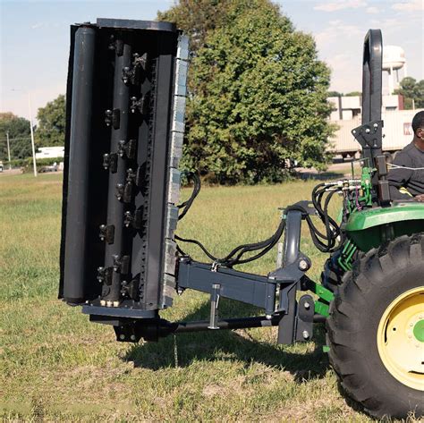 skid steer offset flail mower